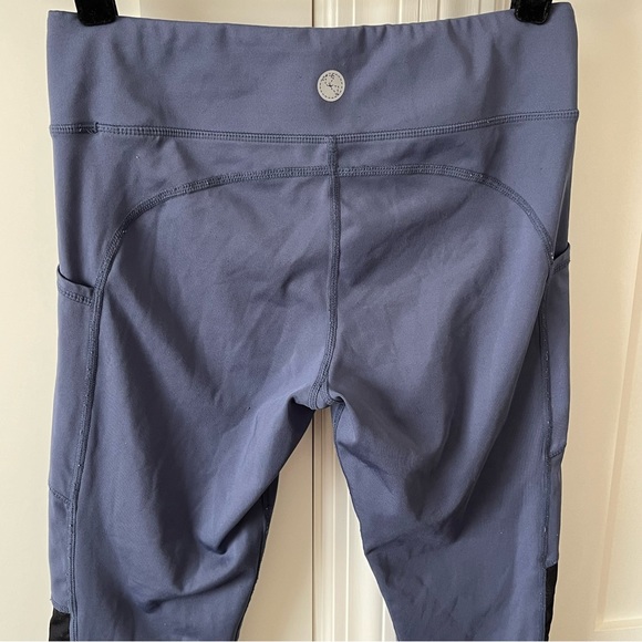 Threads 4 Thought ReActive Mesh Panel Legging Indigo Sz M - Picture 12 of 16